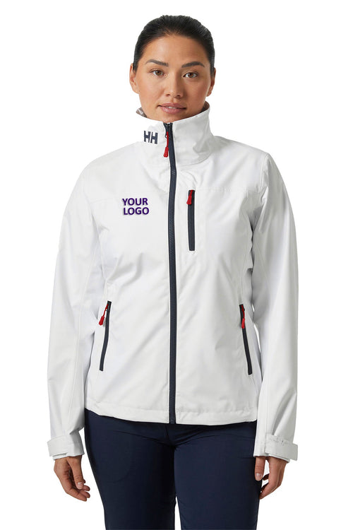 Helly Hansen Mens Crew Custom Jackets 2.0, White