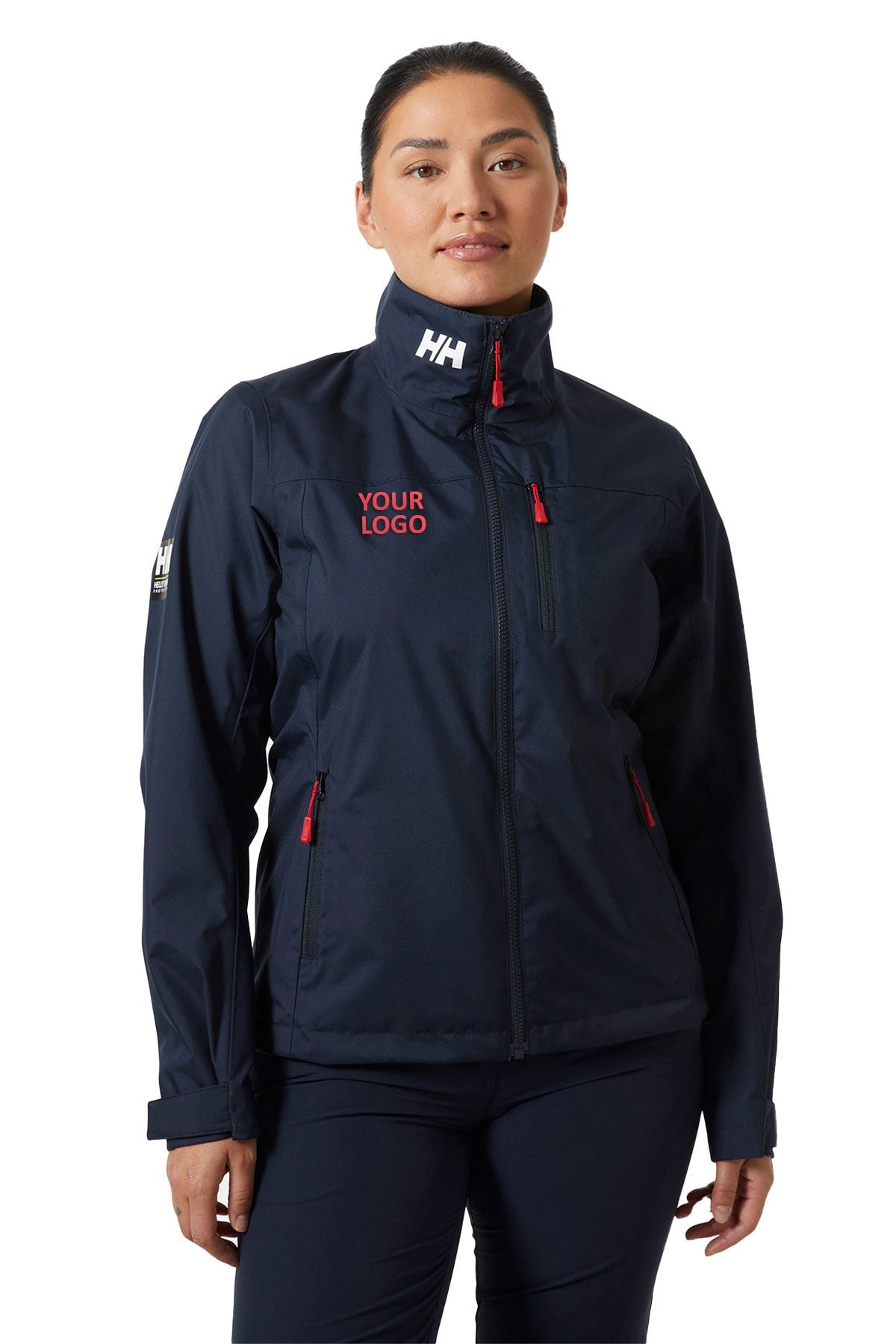 Helly Hansen Womens Crew Custom Jackets 2.0, Navy