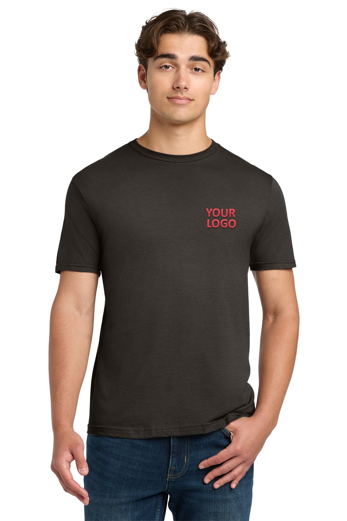 Gildan Softstyle T Shirt Dark Chocolate