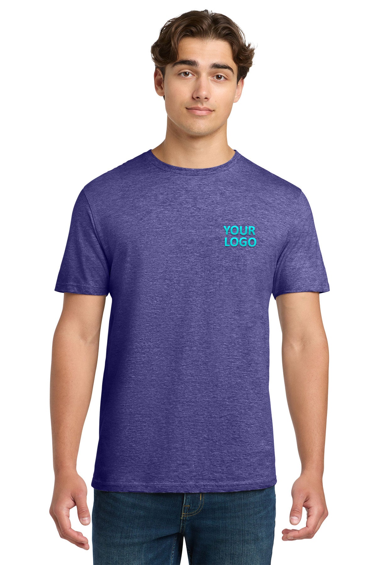 Gildan Softstyle T Shirt Heather Purple