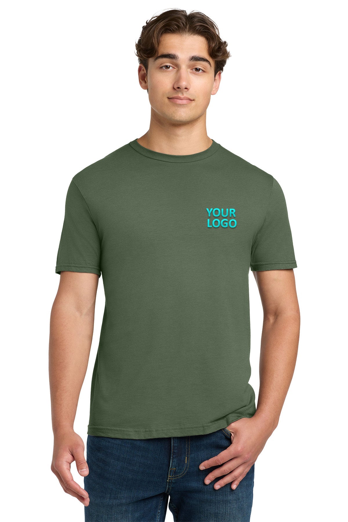 Gildan Softstyle T Shirt Military Green