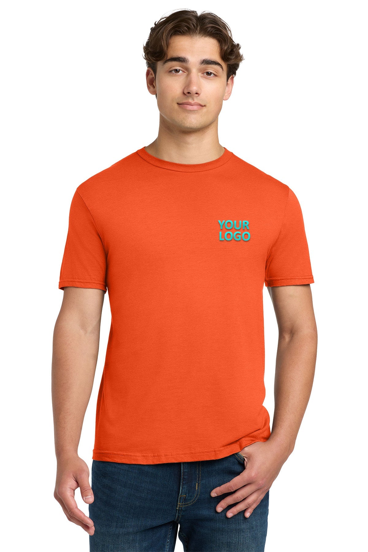 Gildan Softstyle T Shirt Orange [Adam Equipment]