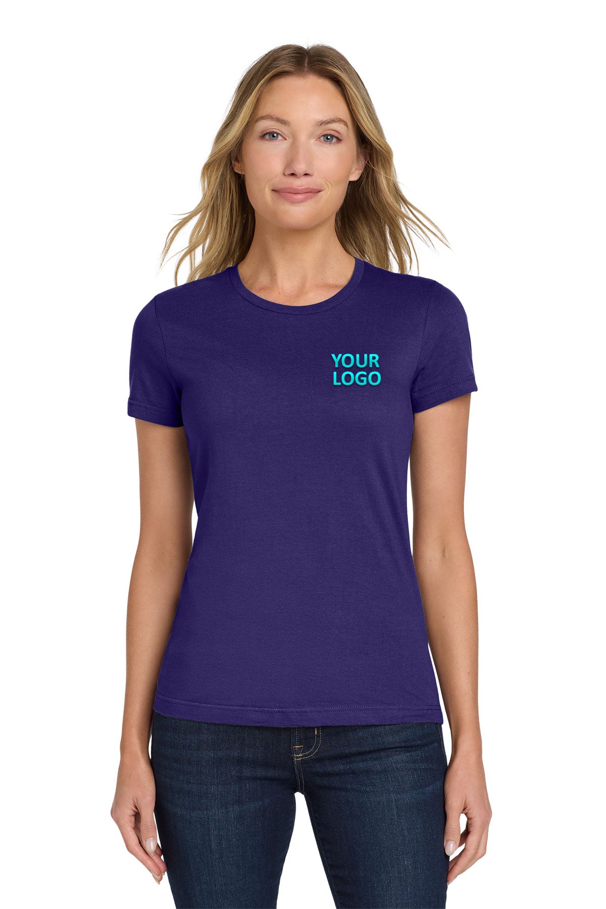 gildan softstyle ladies t shirt 64000l purple