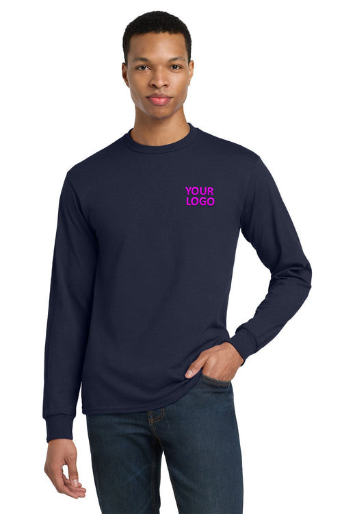 Gildan Dryblend Cotton Poly T Shirt Purple