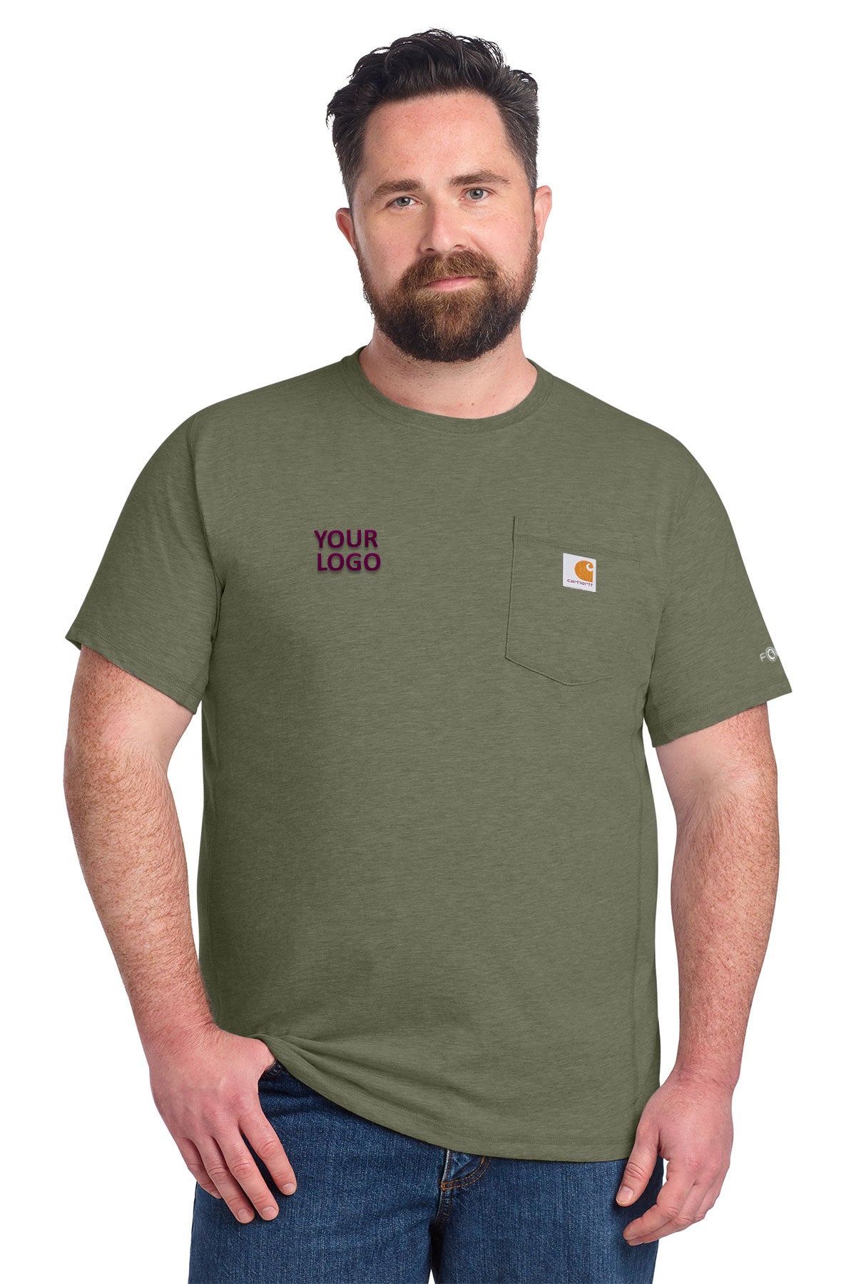 Custom Carhartt CT106652 Basil Heather