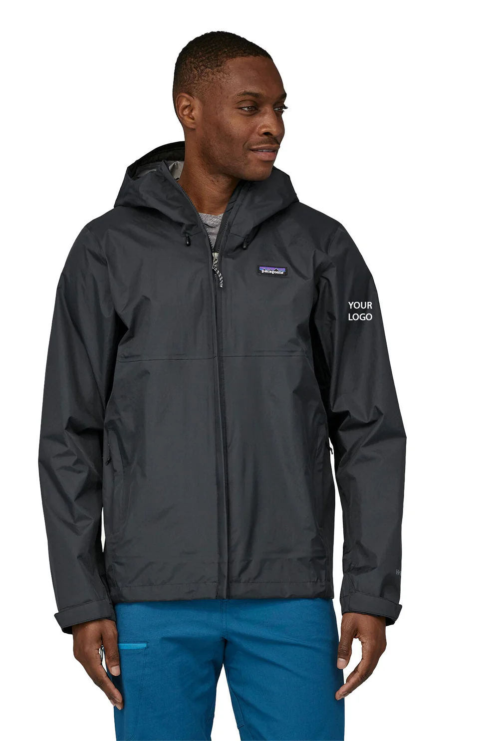 Patagonia Torrentshell 3L Rain Custom Jackets, Black