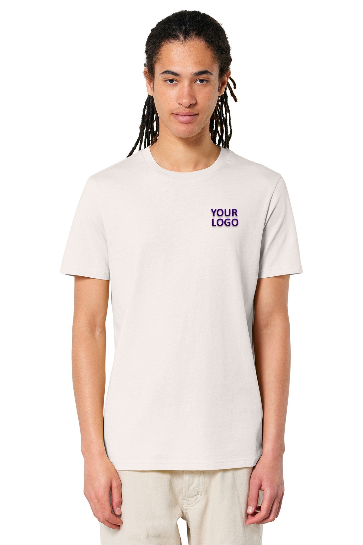 Stanley Stella Unisex Crafter Custom Tee's, Vintage White