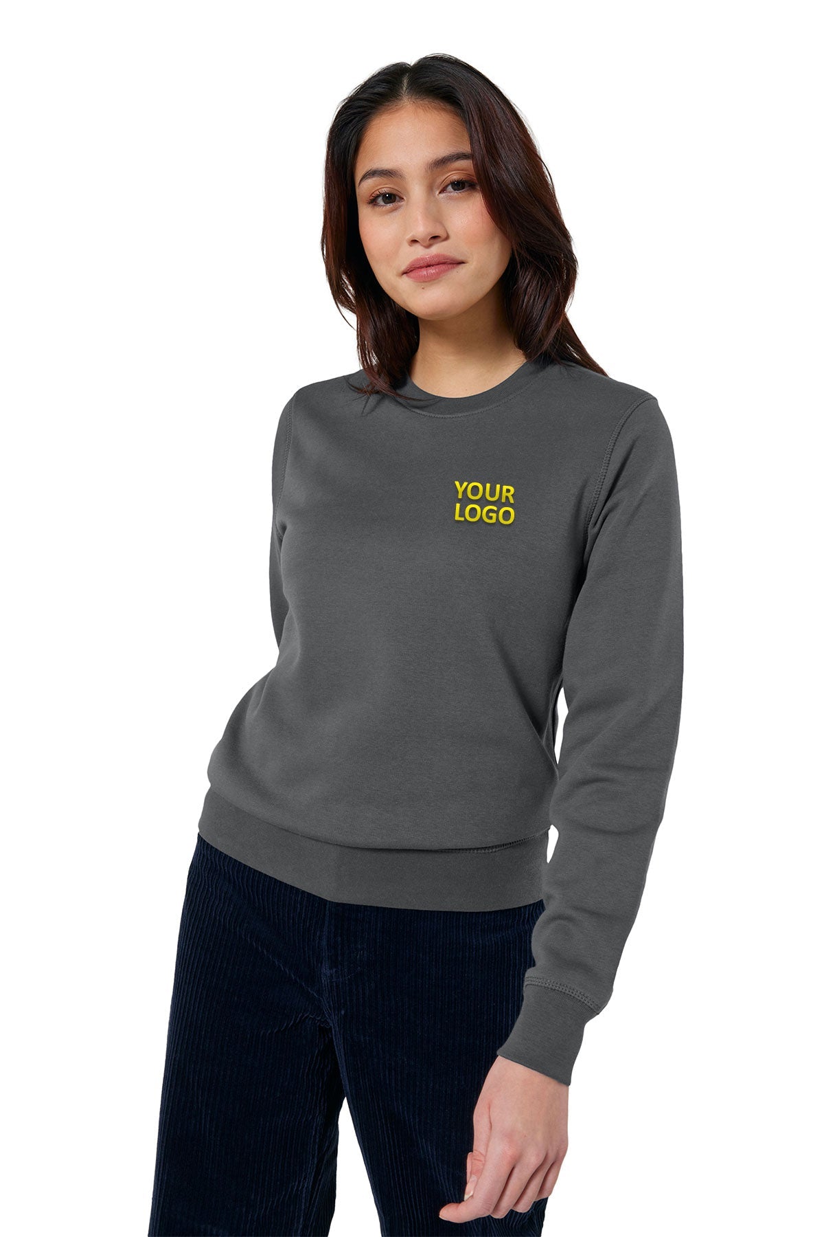 Stanley Stella Unisex Roller Crewneck Custom Sweatshirts, Anthracite