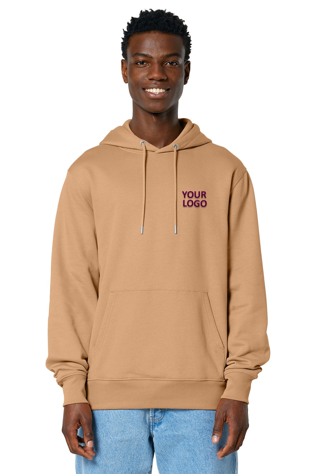 Stanley Stella Unisex Cruiser 2.0 Custom Hooded Sweatshirts, Latte