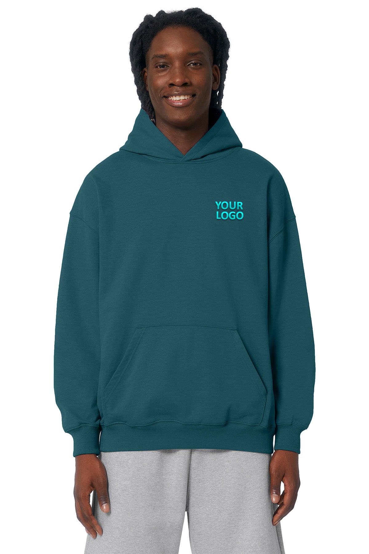 Stanley Stella Unisex Cooper Dry Custom Hooded Sweatshirts, Stargazer