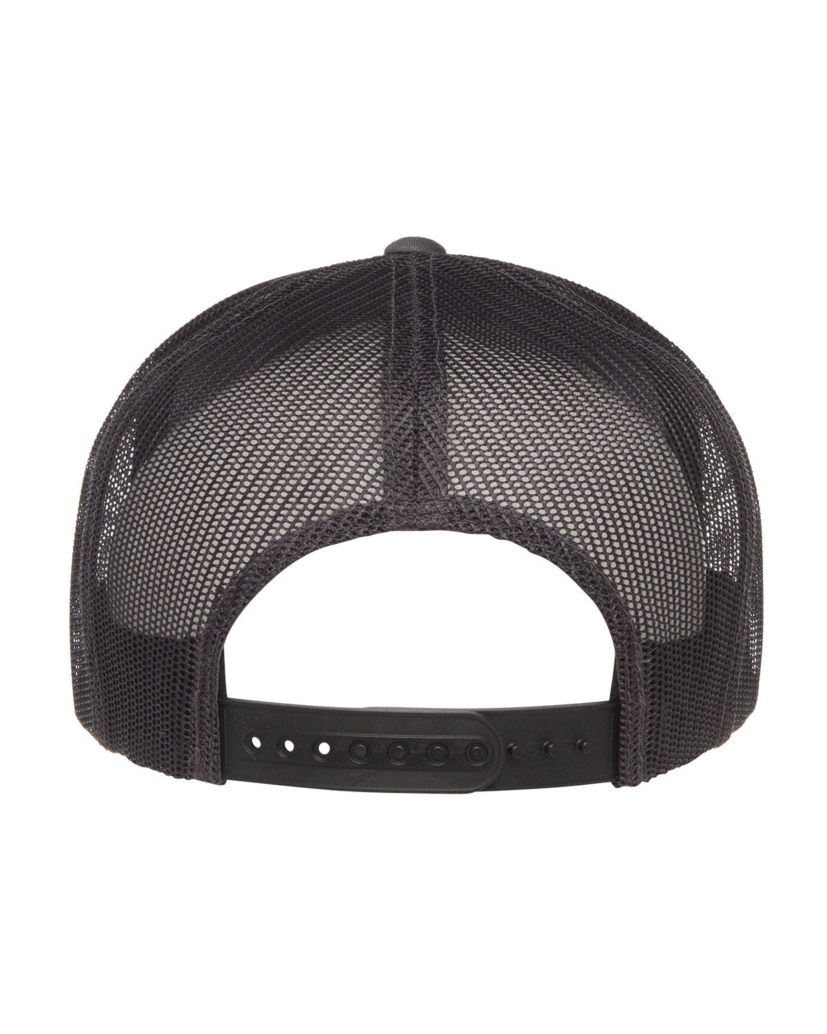 Yupoong Classic 5-Panel Custom Trucker Caps, Charcoal