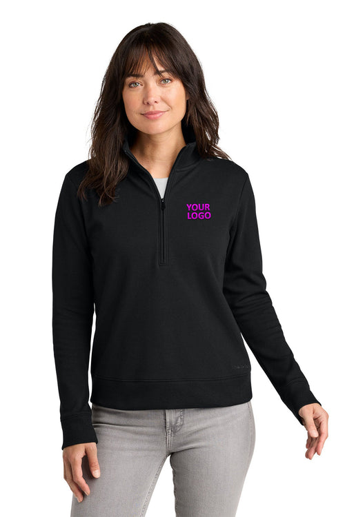 TravisMathew Ocean Villa Custom 1/4-Zips, Black