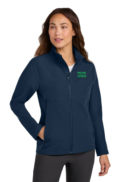 Nike Full-Zip Custom Soft Shell Jackets, Navy