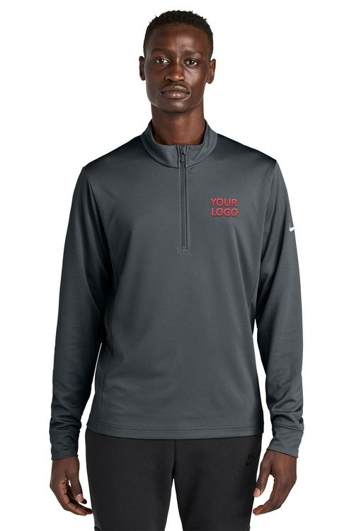 Nike Womens Essential Custom 1/2-Zip Cover-Up, Anthracite