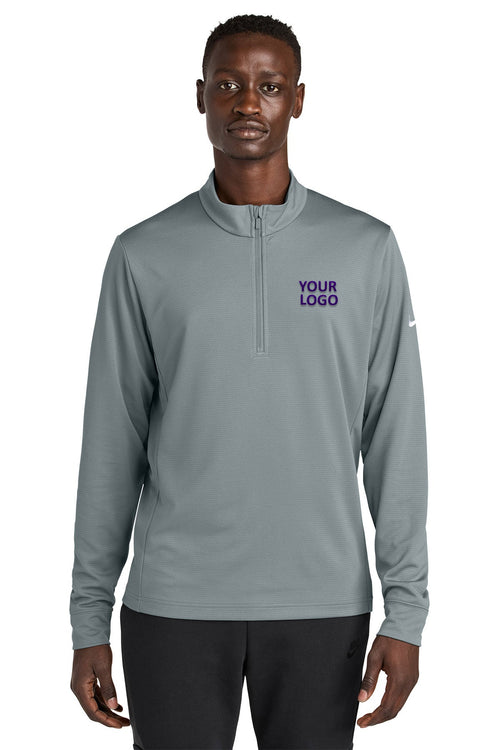 Nike Womens Essential Custom 1/2-Zip Cover-Up, Cool Grey