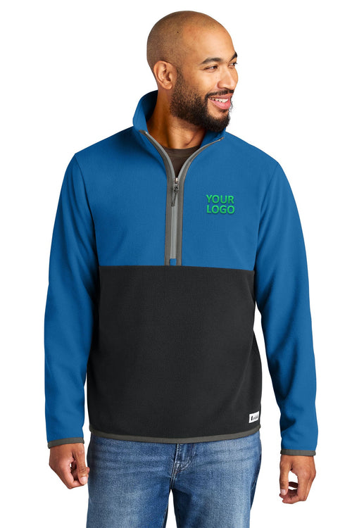 Cotopaxi Womens Amado Custom 1/2-Zips Fleece, Atlantic/ Black