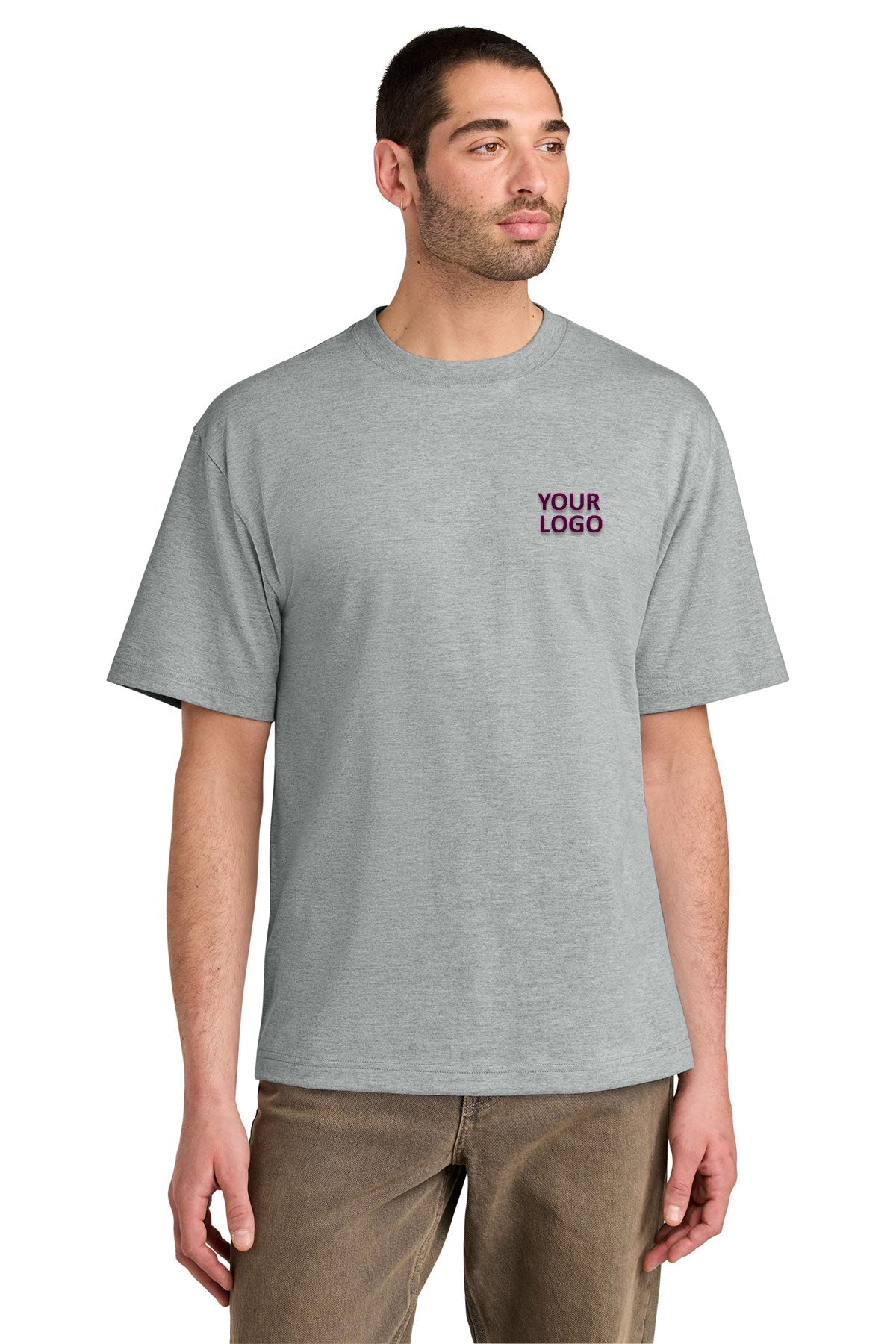 Custom District DT6065 Light Heather Grey