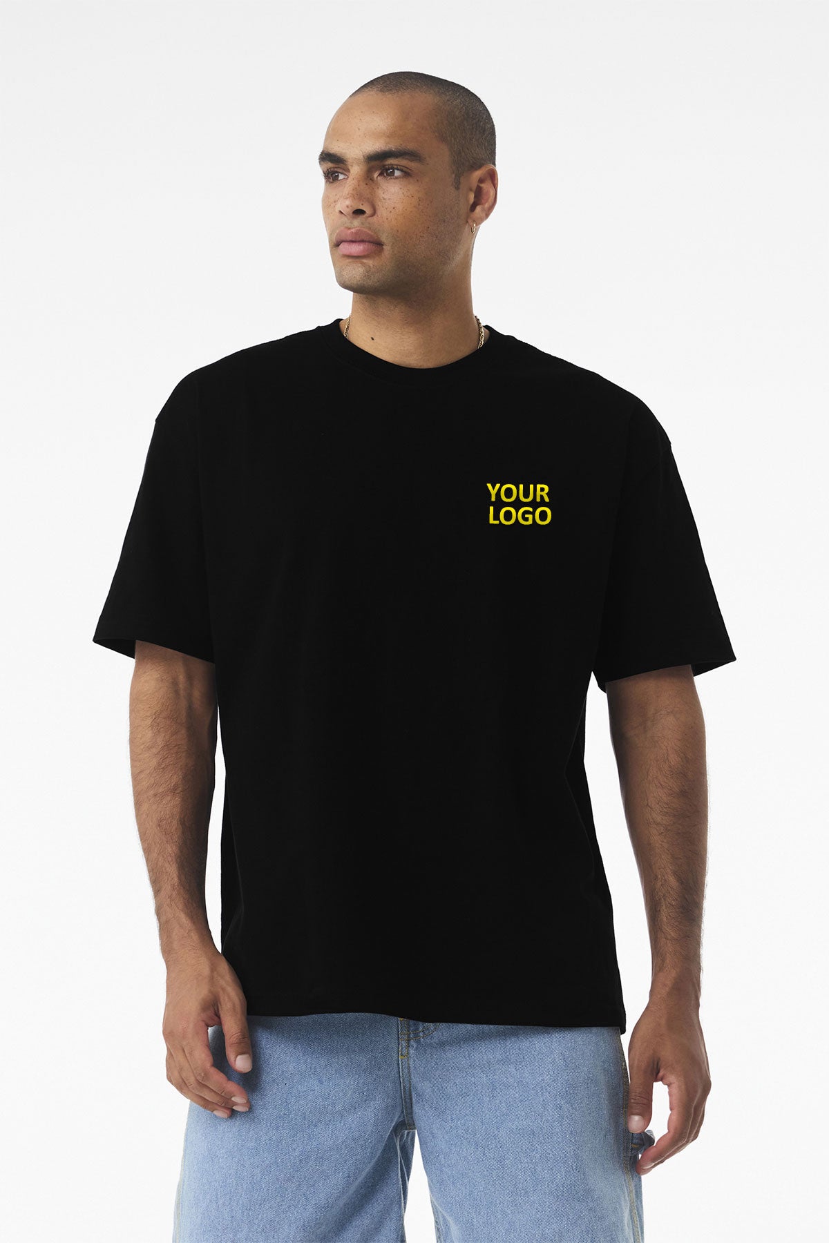 Bella Canvas Unisex Heavyweight Custom Tee's, Black