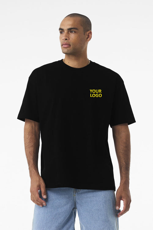 Bella Canvas Womens Heavyweight Custom Tee's, Black