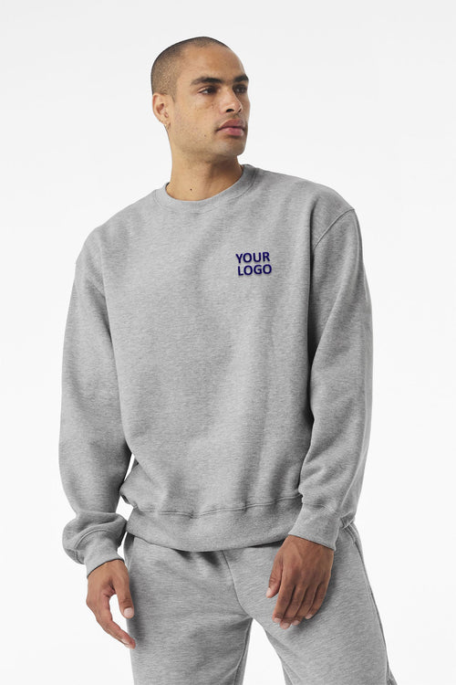 Bella Canvas Unisex Heavyweight Pullover Hoodie, Athletic Heather [Fellowes Brands]