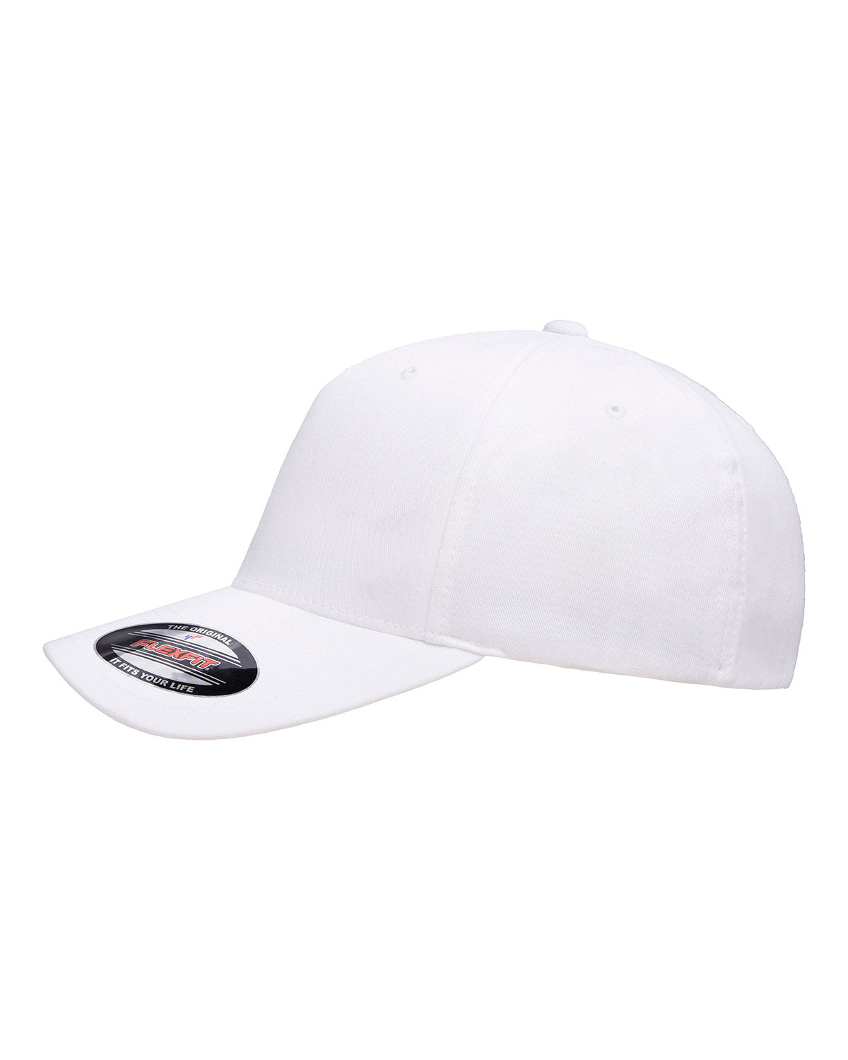 Yupoong 5-Panel Retro Customized Trucker Caps, White