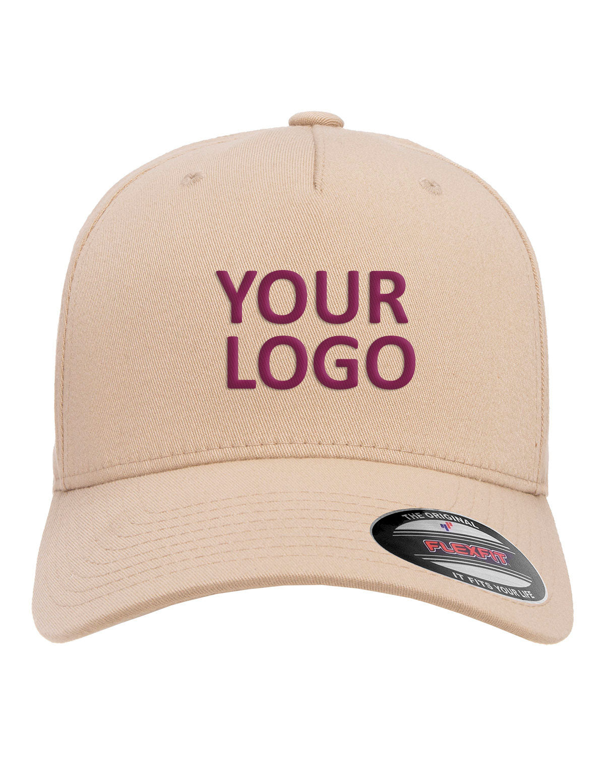Yupoong Adult 5-Panel Retro Trucker Cap 6506 KHAKI