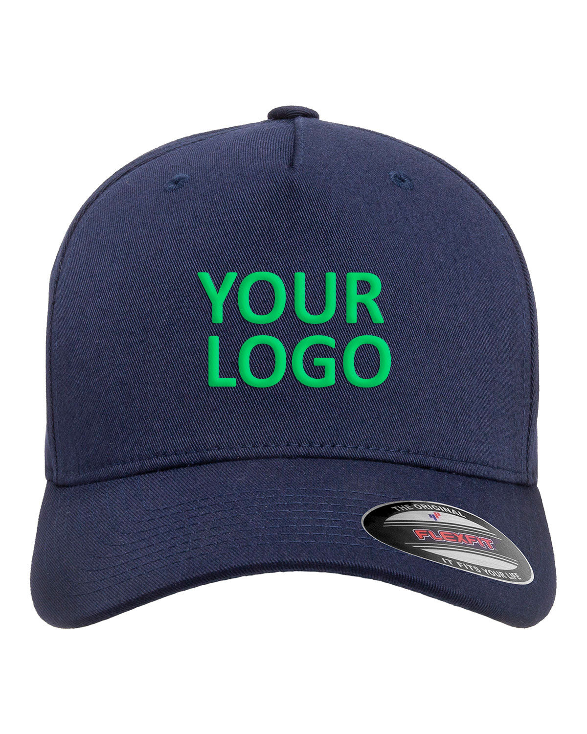 Yupoong Adult 5-Panel Retro Trucker Cap 6506 NAVY