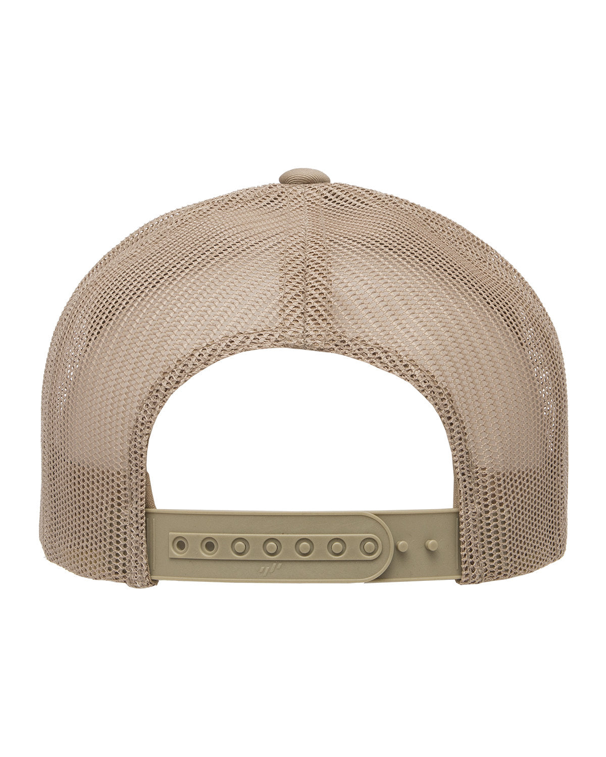 Yupoong Retro Customized Trucker Caps, Khaki