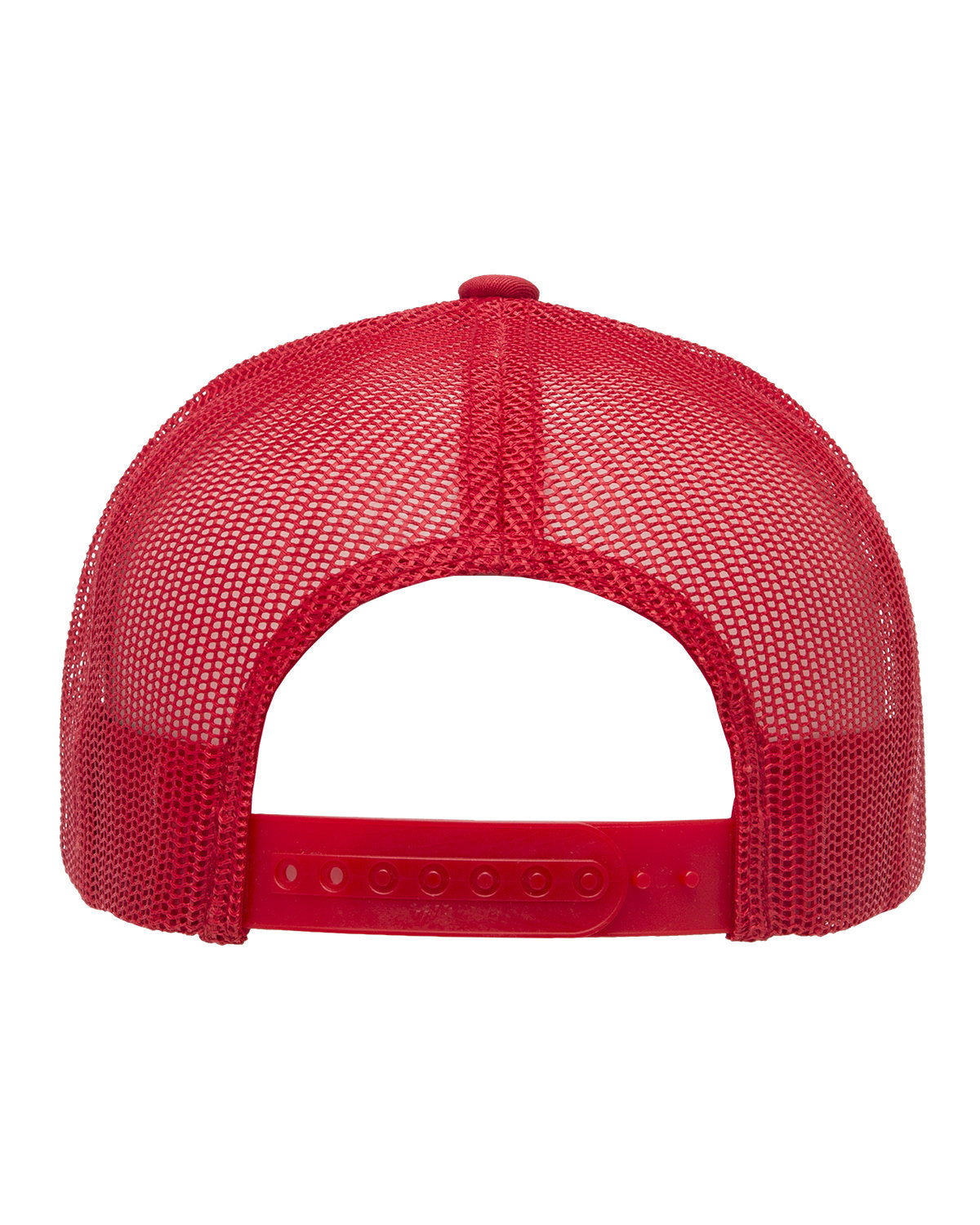 Yupoong Retro Custom Trucker Caps, Red