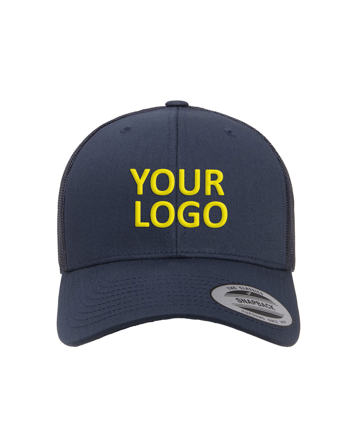 Yupoong Adult Retro Trucker Cap 6606 NAVY