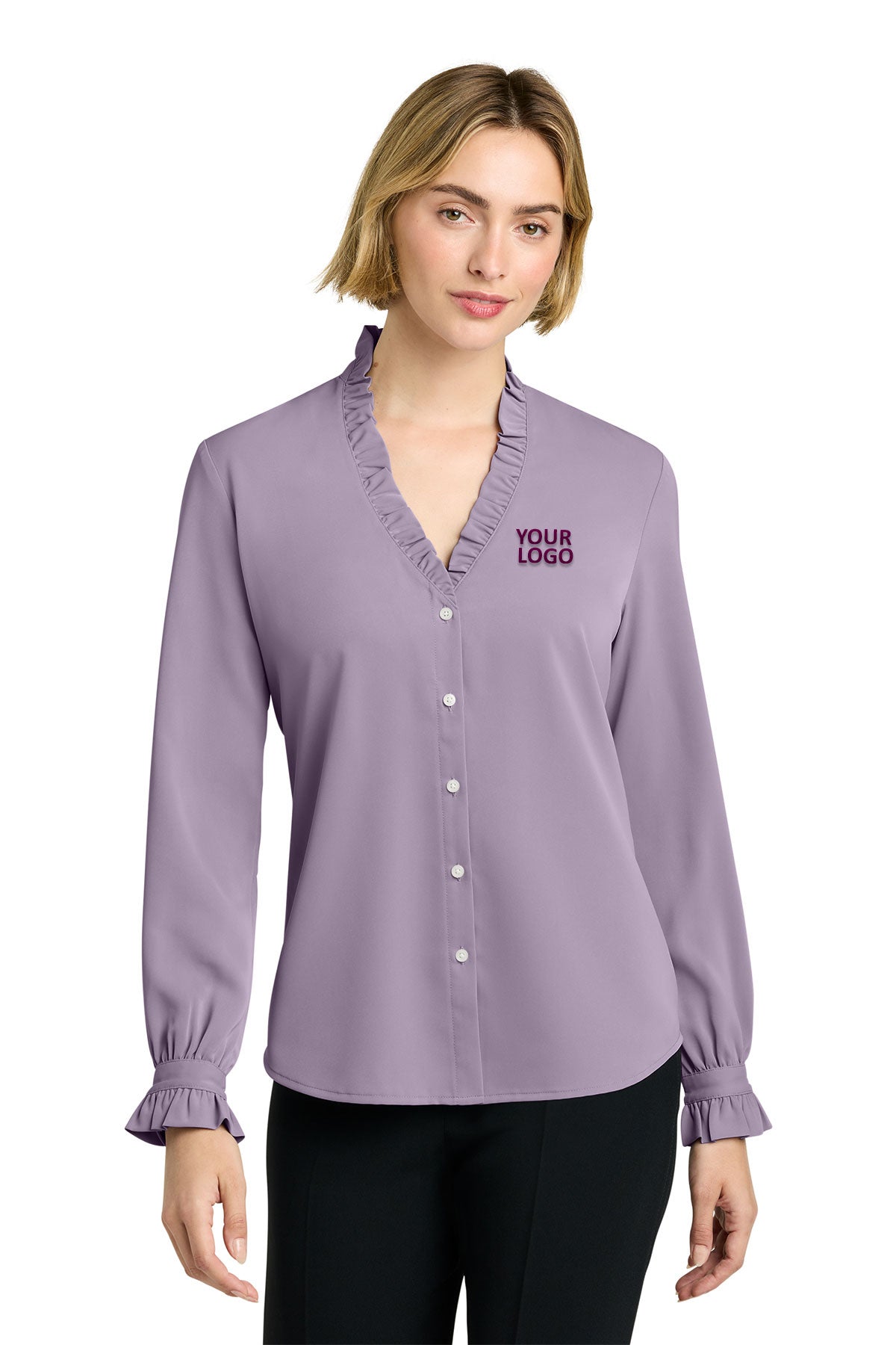 Brooks Brothers Purple BB18011 custom dri fit polo shirts