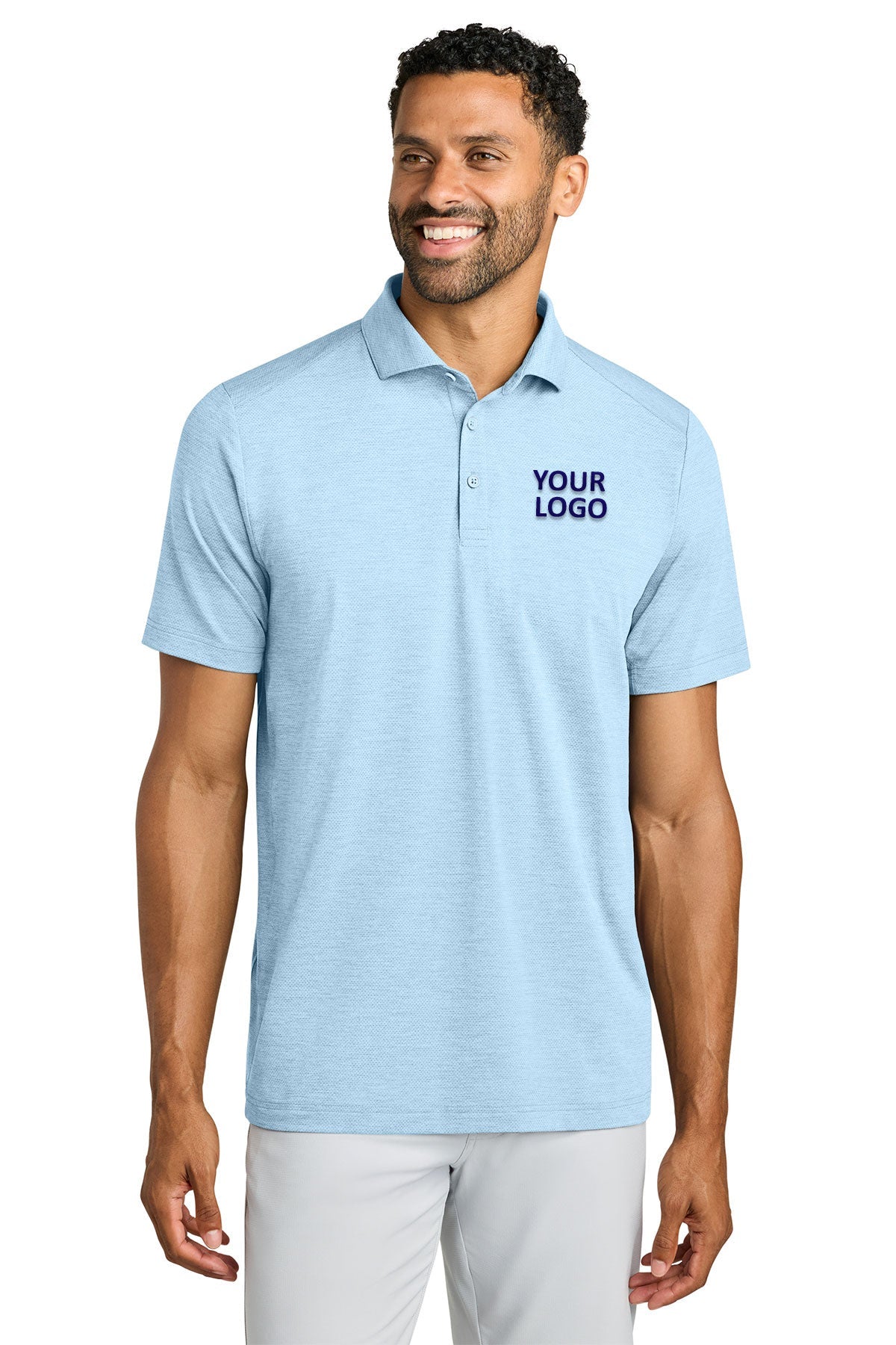 Custom TravisMathew TMA42773 Airy Blue Heather
