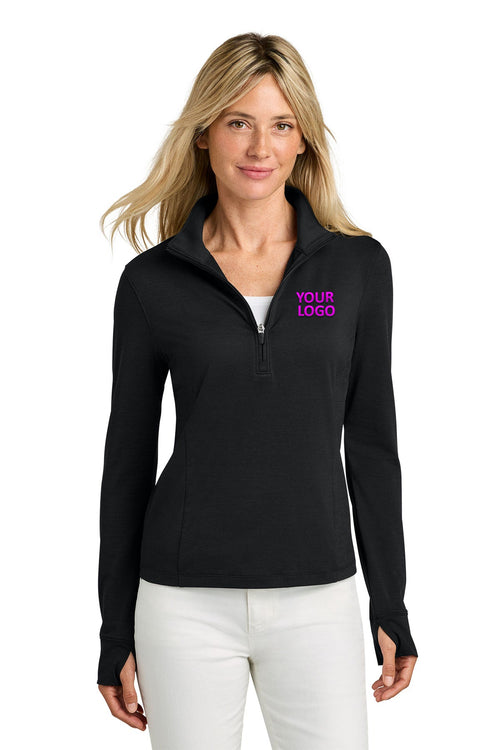 TravisMathew Onward Custom 1/4-Zips, Black [Hydra Host]