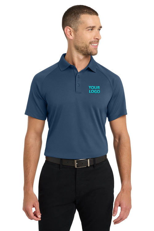 Port Authority Women's Crossover Raglan Custom Polos, Regatta Blue