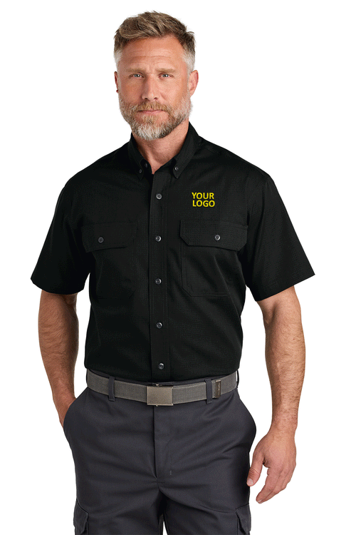 CornerStone Long Sleeve Select Tactical Custom Shirts, Black