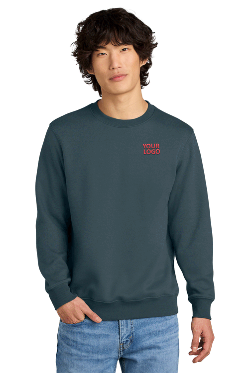District Perfect Weight Icon Custom Tees, Dune