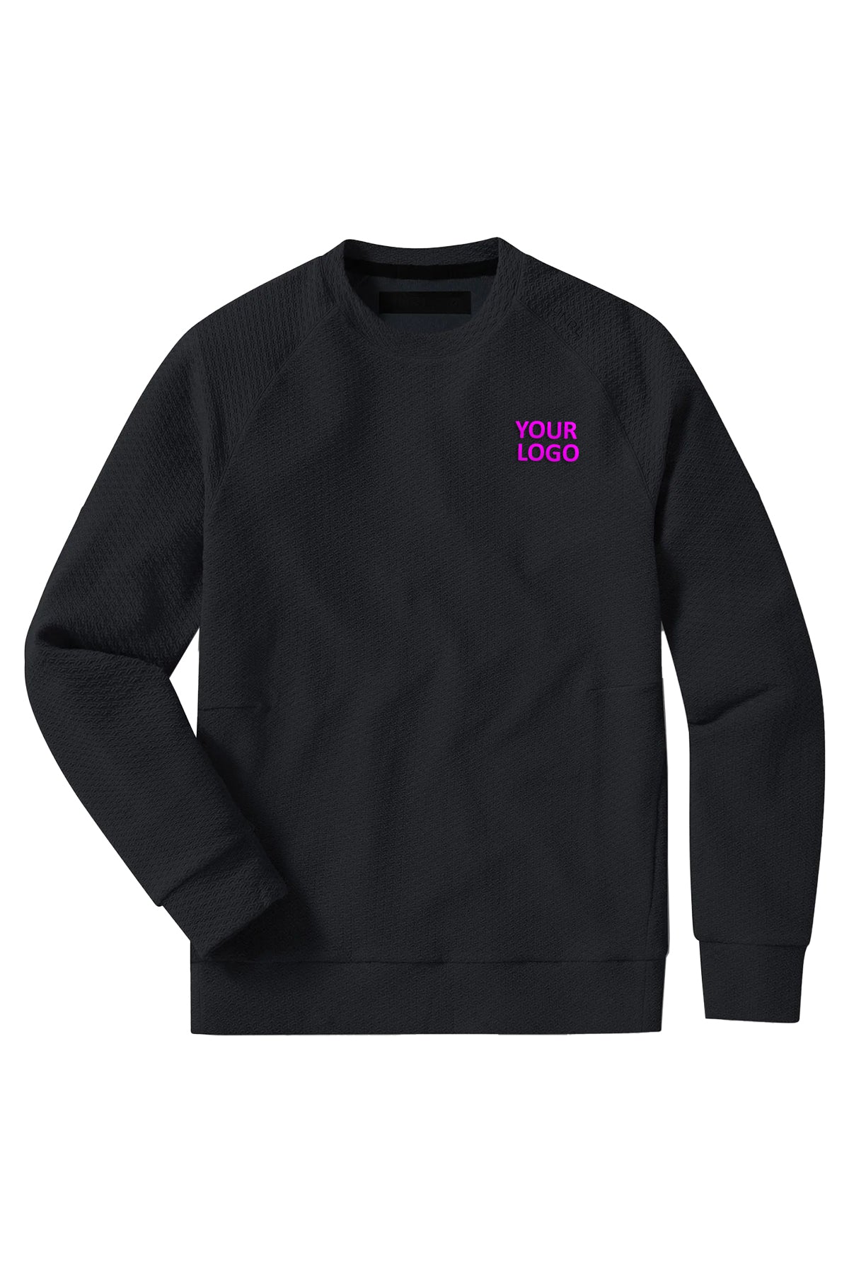 UNRL Elevation Custom Crewnecks, Black