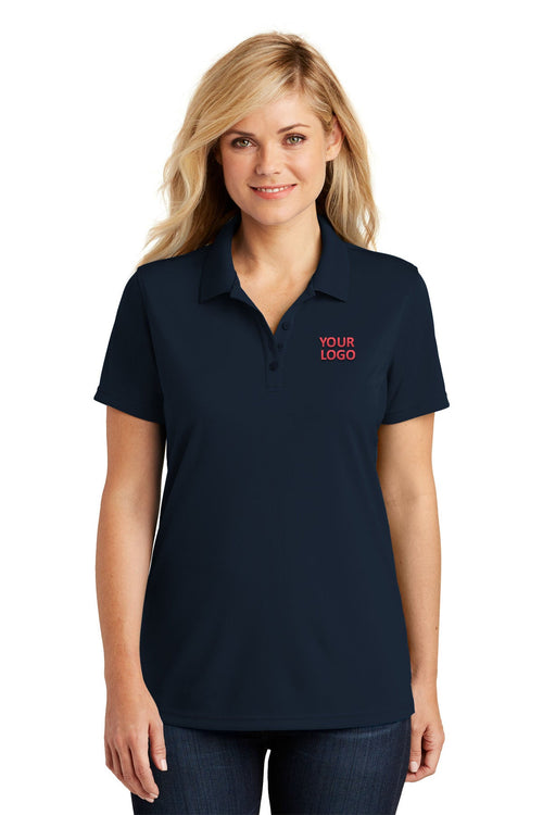 Port Authority Dry Zone UV Micro-Mesh Polo, River Blue Navy [Reynolds and Moore]