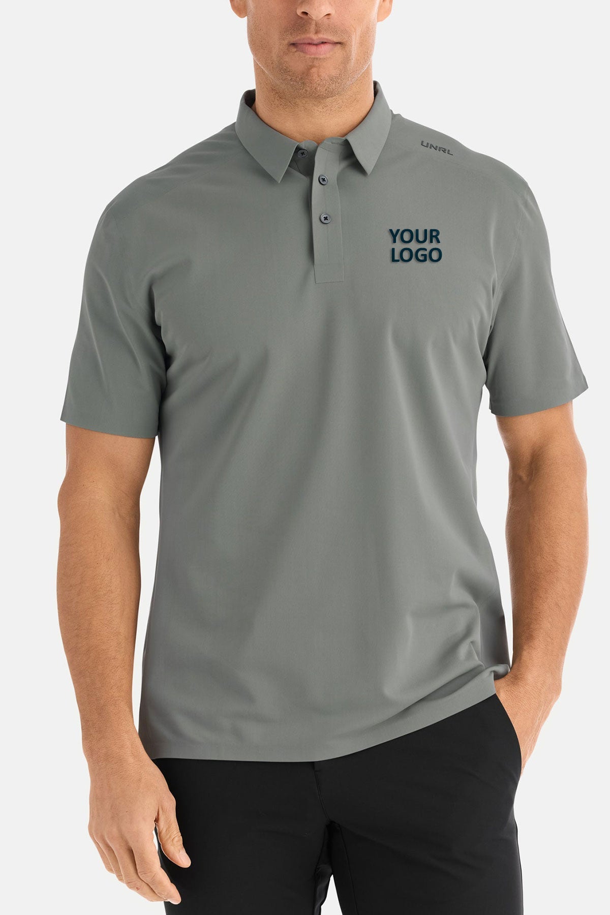 UNRL Legend Custom Polos, Eucalyptus