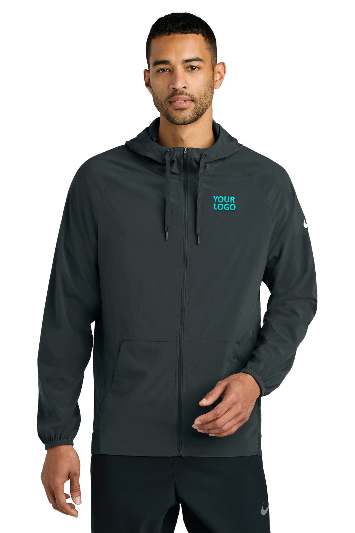 Nike Anthracite NKFQ4761 custom logo jackets