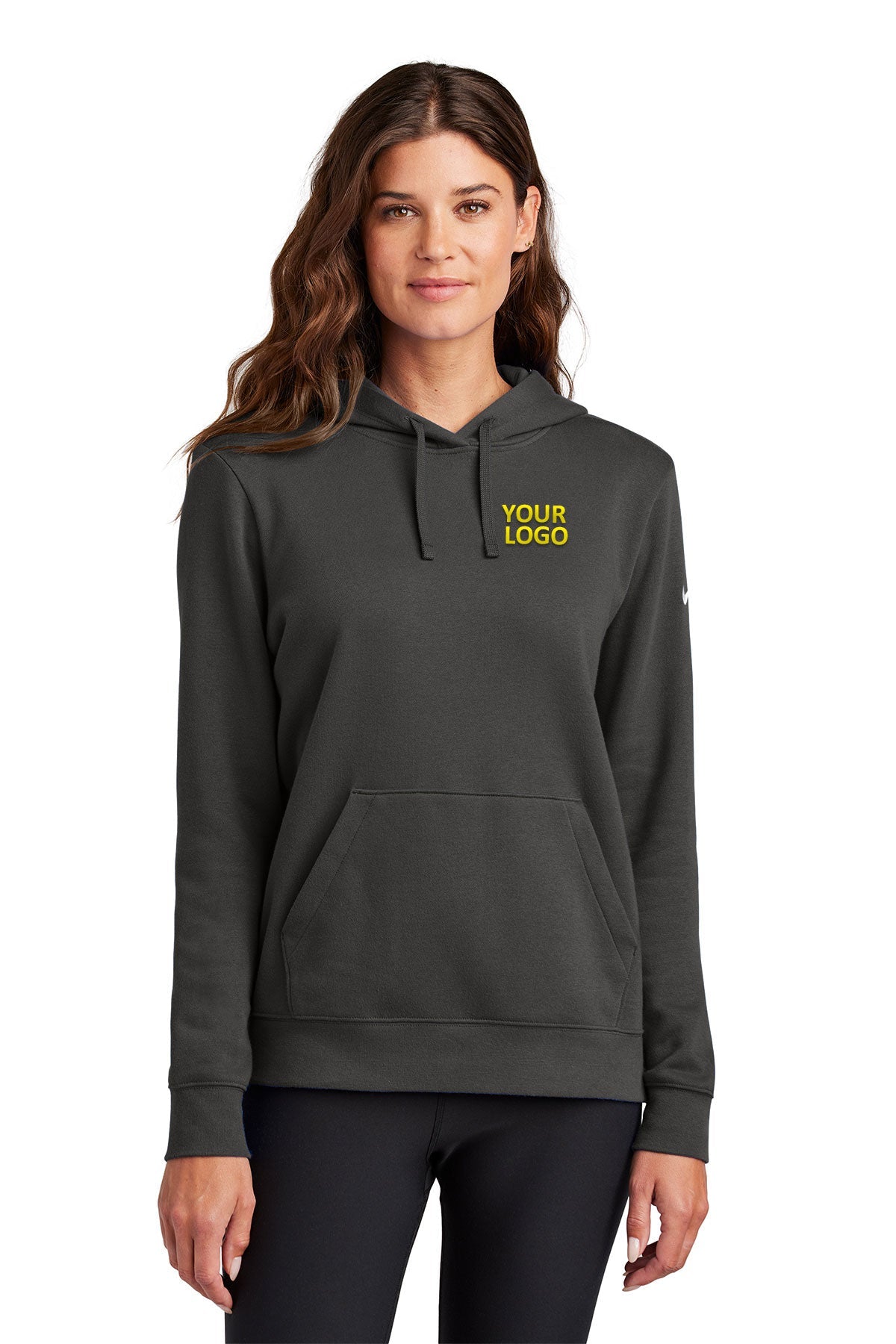 Nike Anthracite NKFD9889 custom embroidered sweatshirts