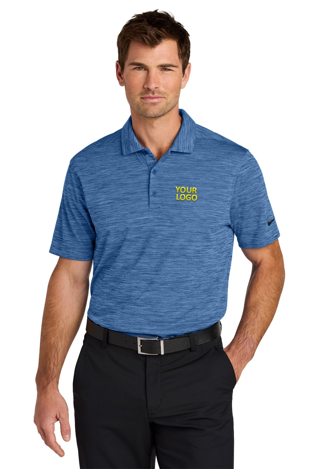 Nike Game Royal NKFQ4792 custom polo shirts with logo