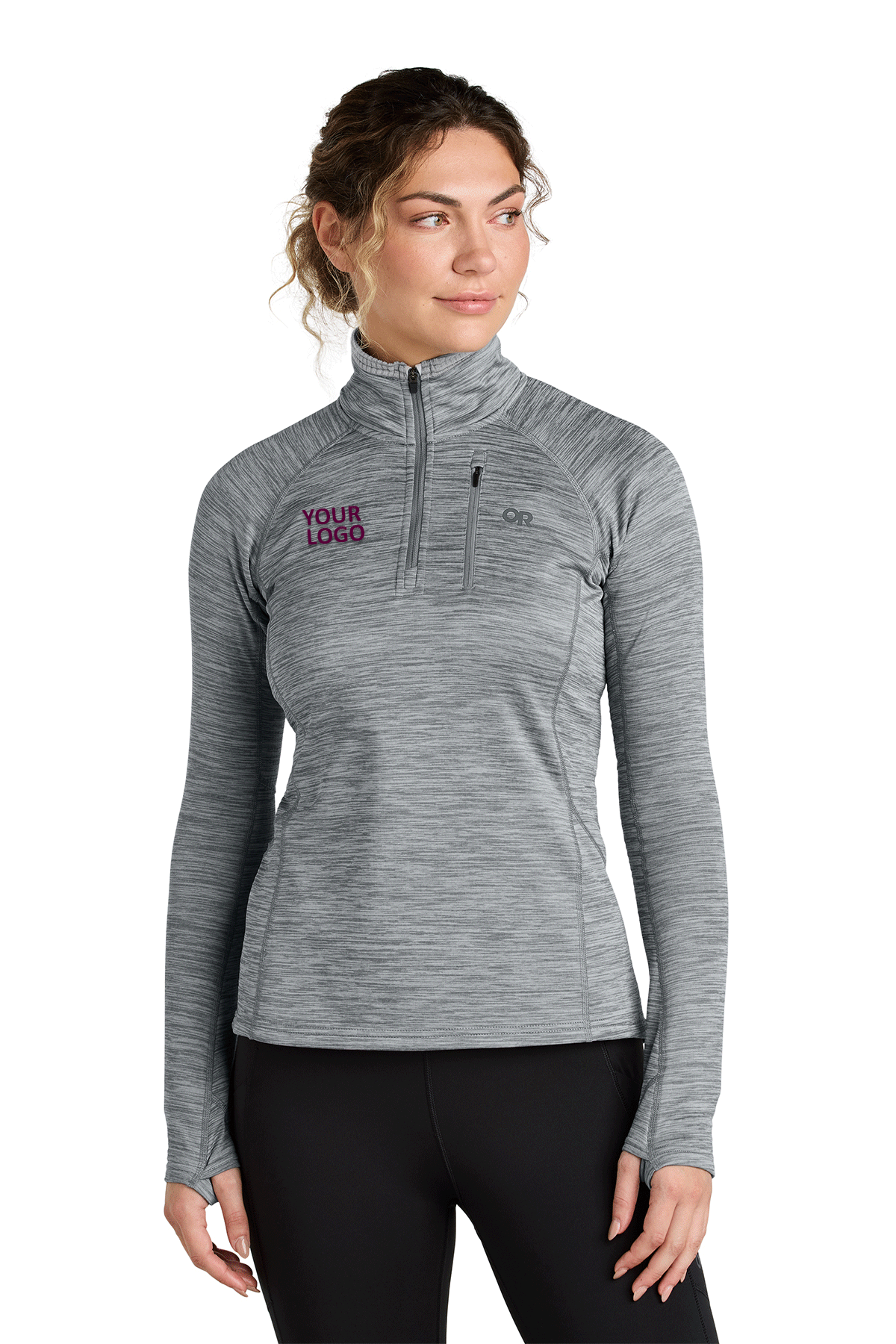 Outdoor Research Grey Heather OR322263 custom logo sweatshirts