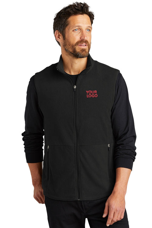 Port Authority Womens Accord Microfleece Custom Vests, Black [PureStar]