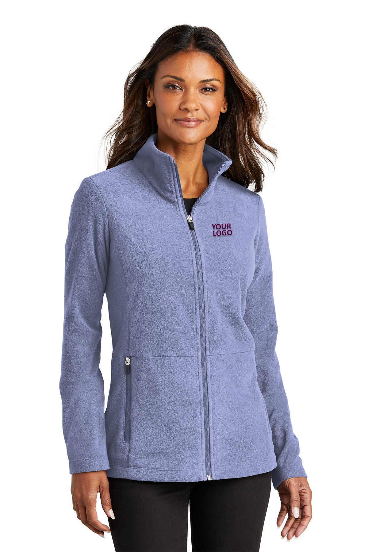 Port Authority Ceil Blue L151 custom logo jackets
