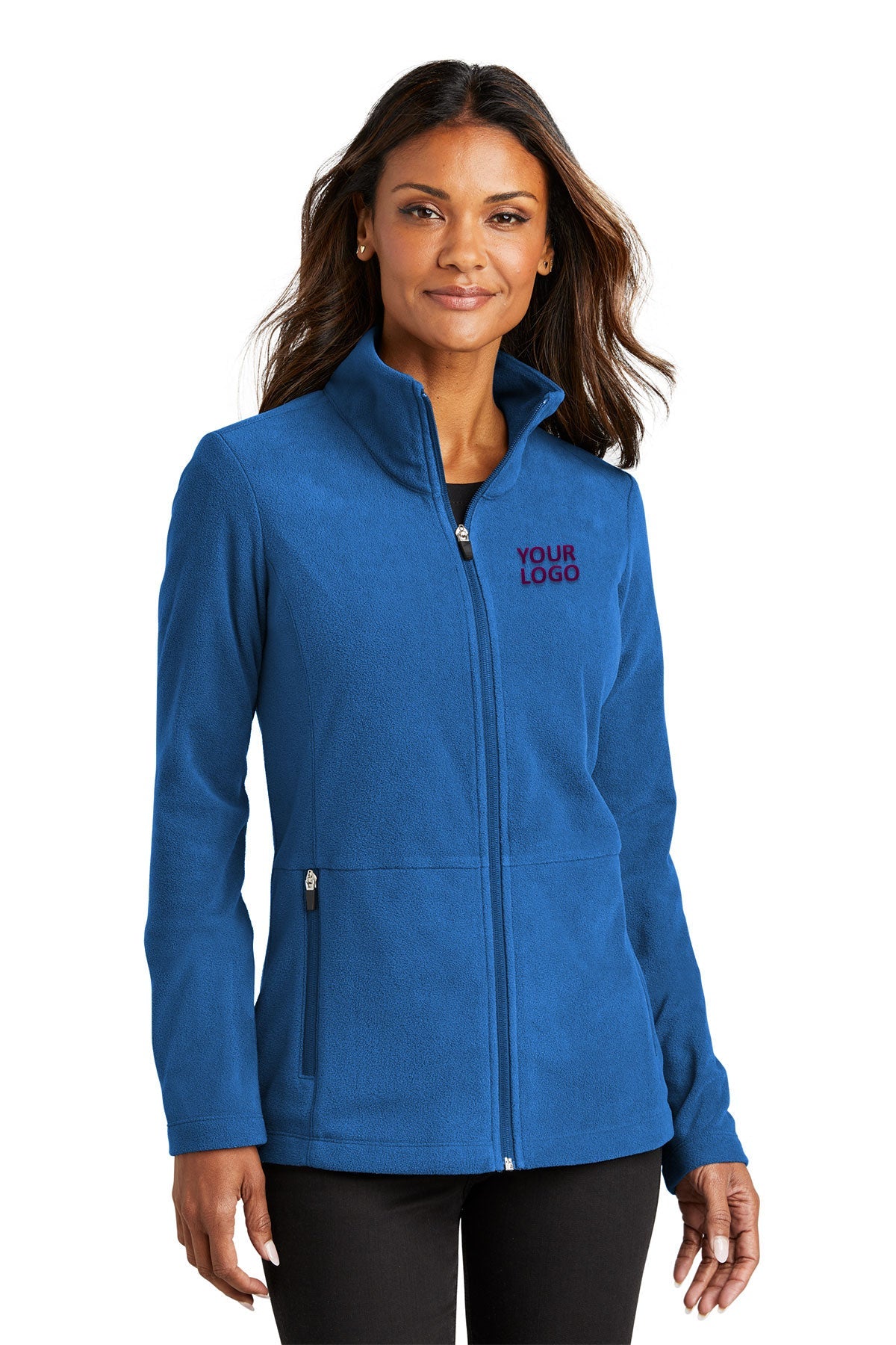 Port Authority Womens Accord Microfleece Custom Jackets, Royal