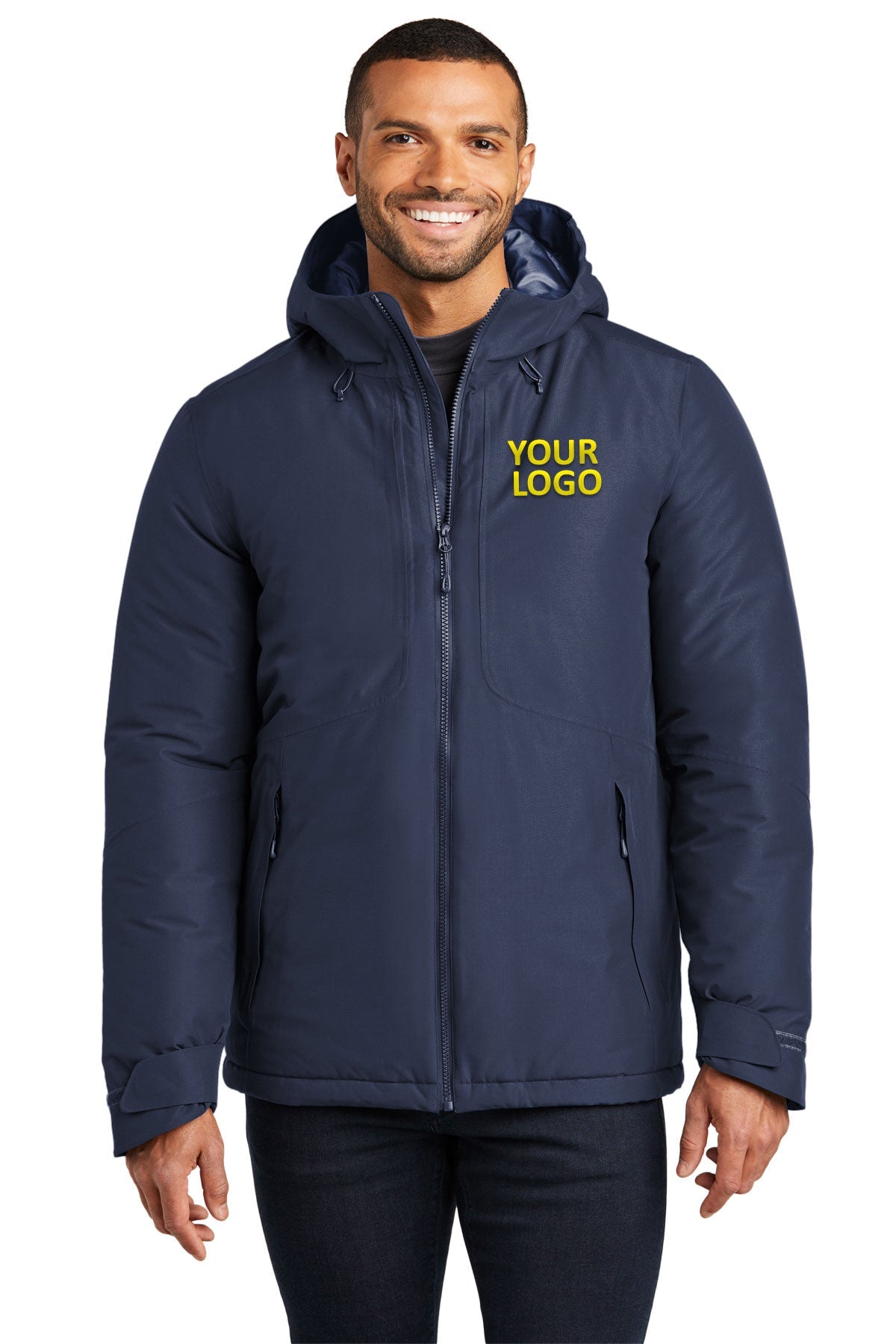 Port Authority Dress Blue Navy J362 business logo jackets