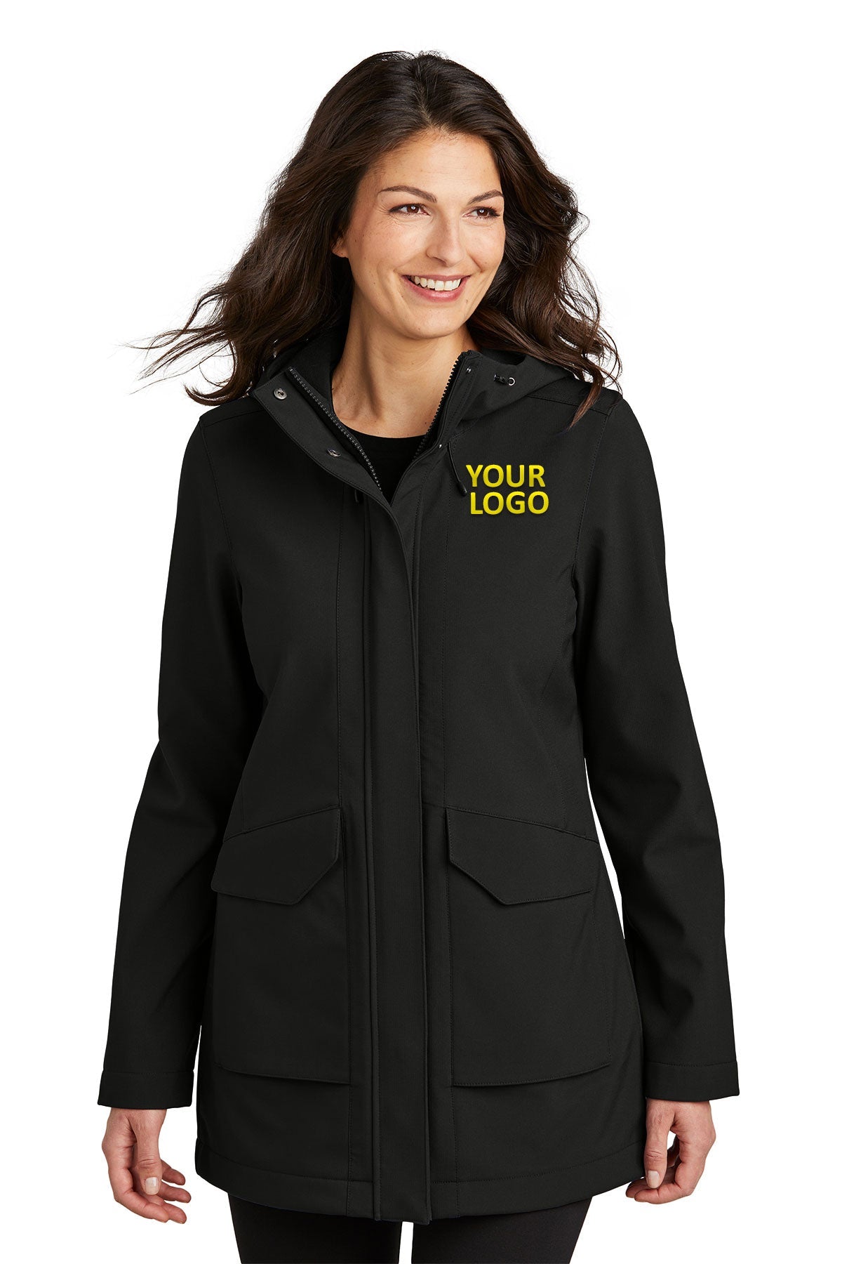 Port Authority Deep Black L919 custom logo jackets