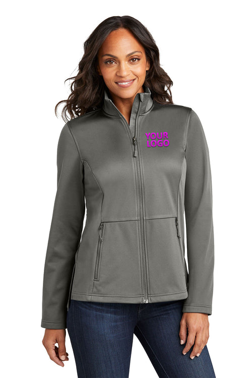 Port Authority Flexshell Custom Jackets, Smoke Grey