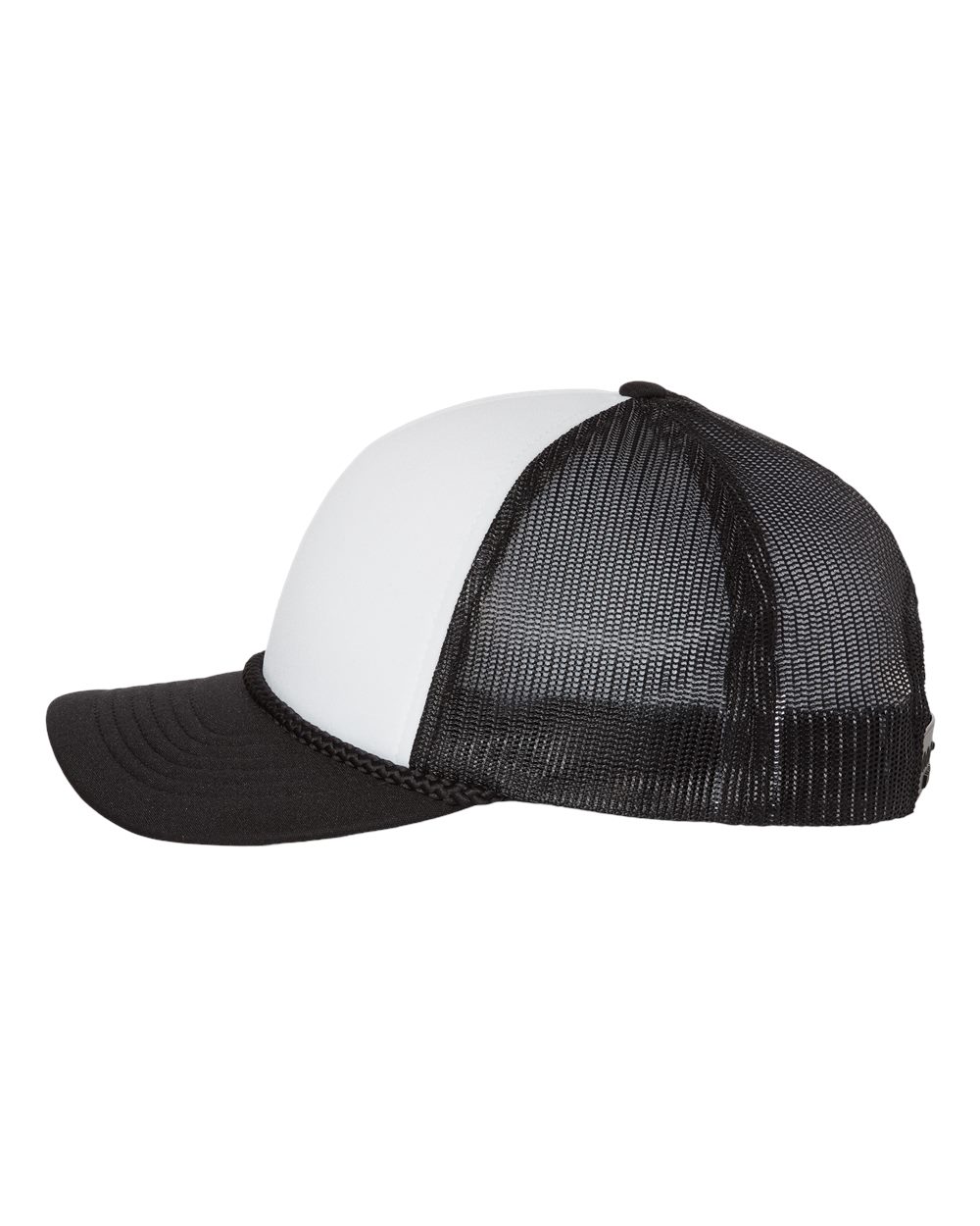 Richardson Custom Trucker Caps, Navy/ White [Solar Pile Driver]